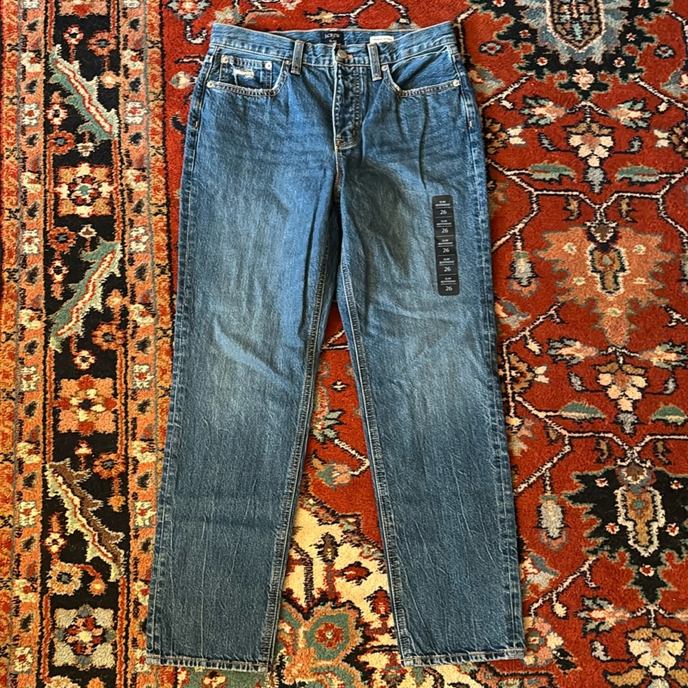 JCrew Slim Boyfriend Jeans 26